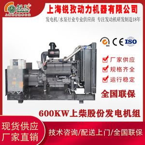 Générateur diesel G-Power 550 kW 380/220/110 V 50/60 Hz refroidi par eau avec télécommande automatique Shanghai Diesel Engine Co Ltd - Product Image 3