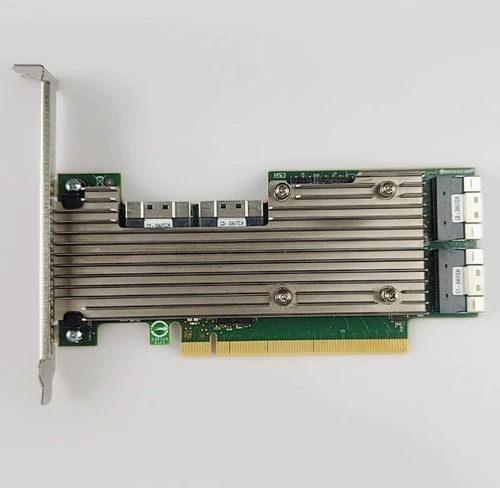 New Stock BROADCOM PEX9749 NVMe Switch Adapter Storage Controller Card PCIe 3.0 X16 1610-8P for Lenovo ThinkSystem