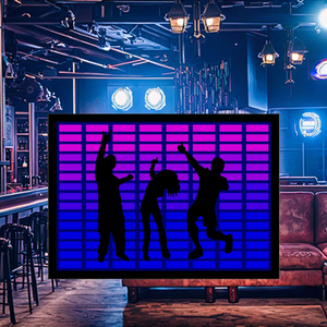 Pegatinas para Coche con Modo de Control por Voz, Escucha Melodías Musicales, Permite que Cada Fluctuación <span class=keywords><strong>Vocal</strong></span> Tenga Luz y Sombra Intermitentes - Product Image 5