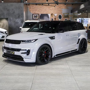 Kit carrosserie pour Land Rover Range Rover Sport, amélioration Range Rover Sport style LM, lèvre avant, jupes latérales, diffuseur, spoiler en fibre de carbone - Product Image 4