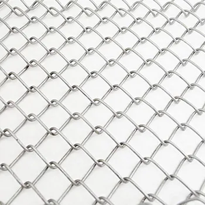 Malla de Alambre Galvanizada con Orificios Cuadrados y Eslabones Ondulados, Resistente a la Corrosión, para Arquitectura Industrial - Product Image 4