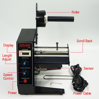 Automatique Distributeur D'étiquettes Machine Dispositif Autocollant 220V 50HZ Décapage Étiquette Machine AL-1150D Étiquette Machine De Distribution