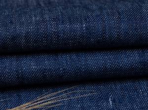 Tela vaquera de lino 1233 puro para hombres, tejido de lino francés puro y Natural, venta al por mayor - Product Image 3