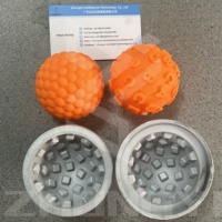 Moule rotatif en aluminium sur mesure pour balles de sport en PVC, balles de plage, fabricant de moules