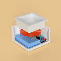 Máquina Calentadora de Cera Depilatoria Cuadrada Mini de Alta Calidad y Nuevo Diseño para Salón, para Depilación de Cejas, Nariz y Orejas
