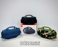 Altavoces Portátiles BoomsBox4MINI, Altavoz de Graves Impermeable, Altavoz Portátil de Alta Gama Resistente al Agua