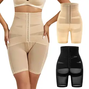 Cross Compression abs Shaping Shorts Slimming Shapewear Women Tummy Control Waist Trainer Body Shaper Thigh Slimmer Butt Lifter