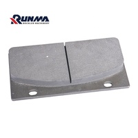 Plaquettes de frein pour chargeuse sur pneus RUNMA 36C0005 9F850-26A020000A0 JS-ZL50-012, pièces de rechange de haute qualité, compatibles OEM