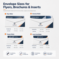 Enveloppe de courrier directe personnalisée avec estampage à chaud SHINY Premium pour campagne marketing haut de gamme, kit d'envoi pour événements boutique