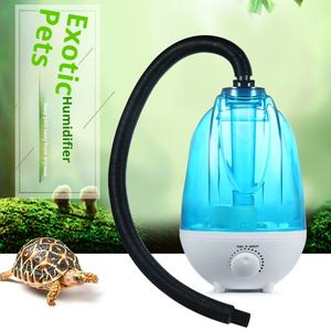 Tube d'humidificateur électrique pour animaux de compagnie Reptile domestique pour tortues chauves-souris lézards-Humidistat ultrasonique à faible bruit 3-5L capacité 7 couleurs - Product Image 1