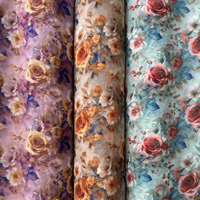 Haute qualité 5 Yards mûrier soie Tulle robe matériel brillant 100% Polyester tissu métal soie tissu