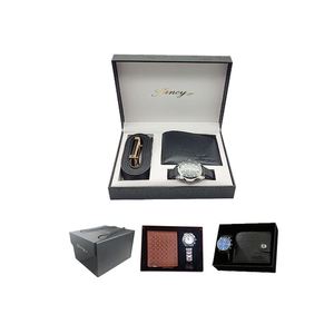 2025 Man Gifts Box Set Wholesale <b>Wallet</b> and Watch Luxury Valentines Day Gift Set for Men - Product Image 1