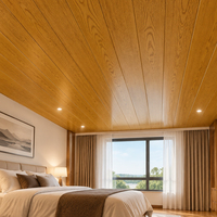 Plaques de plafond en gros pour la décoration intérieure, panneaux de plafond en PVC imperméables pour les projets commerciaux et les chambres d'hôtel