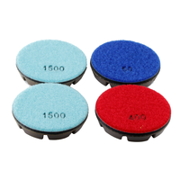 Tampon de polissage diamanté pour granit, béton et pierre, utilisation humide/sèche, vente en gros, 50 unités # -3000 #   Outils de polissage à la pierre abrasive