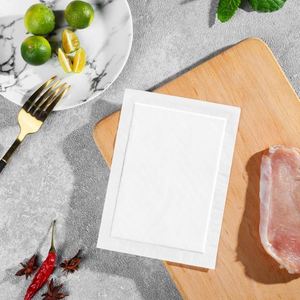 Manufacturer Fruit Fish Poultry Food Meat <b>Pad</b> <b>Silicone</b> Hydrophilic Absorbent Meat <b>Pad</b> 160*80mm White,black - Product Image 3