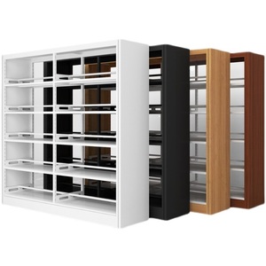 Bibliothèques Home Office School Library Meubles Bibliothèque en acier bon marché Bibliothèque Étagère - Product Image 6