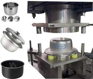 Molde de troquel para estampado de lavavajillas de aluminio y acero inoxidable Sello de cuerpo de sartén Fabricado por el fabricante de troqueles de estampado superior - Product Image 1