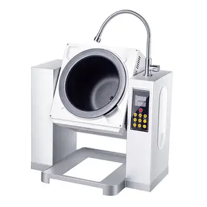 15L Automatic 4500W Big Capacity Multifunctional Cooking Machine Intelligent Cooking Robot Fried Rice Machine