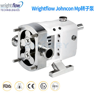 Pompe à rotor à haute viscosité Viking Wright Flow MP10 50 en acier inoxydable pour aliments et boissons - Product Image 5