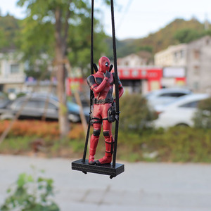 Nuovo stile specchietto retrovisore Auto ornamento pendente accessori di arredamento interno per <span class=keywords><strong>Deadpool</strong></span> - Product Image 6