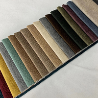 Tissu en velours hollandais tricoté 100 % polyester, teint en fil, multicolore, style marocain, pour ameublement et canapés, vente en gros