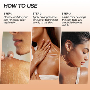 Gel Bronceador Personalizado, Autobronceador Resistente al Agua de Larga Duración, Realza el Bronceado - Product Image 5