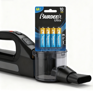 PAIRDEER bersertifikat CE kepadatan energi tinggi Aman & Dapat Diandalkan sesuai RoHS 4.35Wh Lr6 1.5v 23g AA baterai Alkaline kering - Product Image 1