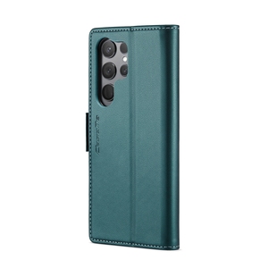 Nueva llegada para <span class=keywords><strong>Samsung</strong></span> <span class=keywords><strong>Galaxy</strong></span> S23 Ultra 5G CaseMe <span class=keywords><strong>023</strong></span> mariposa hebilla Litchi textura RFID antirrobo Funda de cuero para teléfono - Product Image 3