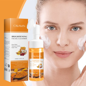 Limpiador Facial Espumoso de Cúrcuma al por Mayor para Limpieza Profunda, Mousse Limpiador Facial de Cúrcuma para Todo Tipo de Piel - Product Image 3