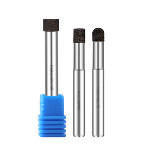 Herramienta de Ranurado con Punta de Diamante Sinterizado Palton para Corte CNC de Cerámica, Vidrio, Cuarzo, Carburos, Piedra y Plásticos - Product Image 1
