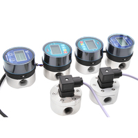 Débitmètre à engrenages ovales OEM 1/2 ''304SS précis pour liquides de viscosité Micro débitmètre diesel débitmètre numérique RS485 Modbus RTU