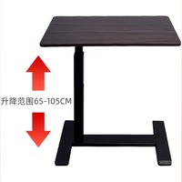 Table de chevet portable moderne Colonne simple Double face Petite table Salon paresseux Canapé Bureau d'ordinateur