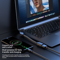 Cable de Datos USB 3.0 con Adaptador en Ángulo Izquierdo/Derecho de 90 Grados para Ratón, Unidad Flash USB, Extensión, Niquelado
