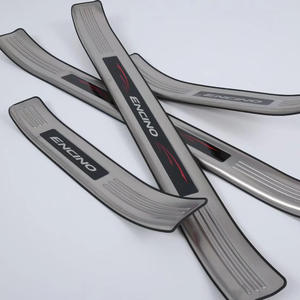 Telaio del proiettore fendinebbia anteriore e protezione posteriore della striscia del davanzale esterno Kit di modifica del rivestimento del portellone per accessori interni <span class=keywords><strong>KONA</strong></span> - Product Image 2