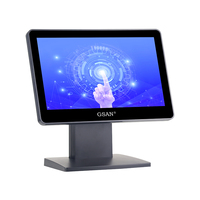 Directo de fábrica Pantalla capacitiva LED ABS + Metal de 11,6 pulgadas con cable USB Monitor de pantalla táctil barato Certificado RoHS