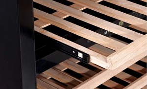 143 Chai 375l Văn Phòng Thép Không Gỉ Màu Đen Được Xây Dựng Hầm Rượu Vang Máy Nén Rượu Vang Mát Rượu Vang Thanh Tủ Lạnh - Product Image 6