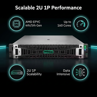 Original HPE ProLiant DL345 Gen11 Server AMD EPYC 9354P Processor 8SFF/16GB/1TB/800W 2U Rack Mounted Server