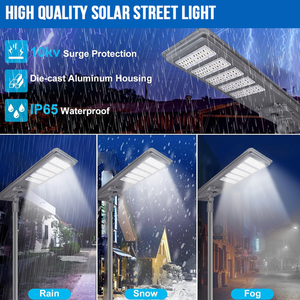 Competitive Price Ip65 Waterproof Outdoor Aluminum 40 60 80 100 <strong>Watt</strong> All in One Led <strong>Solar</strong> Streetlight - Product Image 3