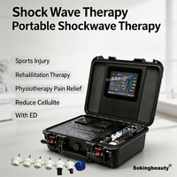 Máquina de Terapia de Ondas de Choque de Escritorio ODM, Mejora la Circulación Sanguínea, Equipo de Terapia de Ondas de Choque Electromagnéticas para Uso Doméstico