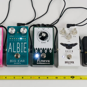 Cable de parche de guitarra plano de 1/4 <span class=keywords><strong>pulgadas</strong></span> Cables de efectos de pedal recto a ángulo de 12 <span class=keywords><strong>pulgadas</strong></span> - Product Image 6