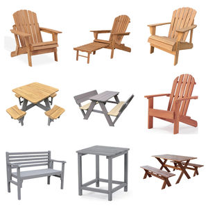 आउटडोर पैटियो लाउगर आर्मचेयर आधा-असेंबल सीडर लकड़ी एड्रोनेडेक तह कुर्सी - Product Image 3