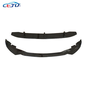 Kits de carrocería de coche ABS negro brillante, alerón de parachoques delantero, divisor de labios de barbilla para <span class=keywords><strong>BMW</strong></span> <span class=keywords><strong>X5</strong></span> G05 M Sport 25d 30Li <span class=keywords><strong>40i</strong></span> 45e 50i 60i 2019-2022 - Product Image 4