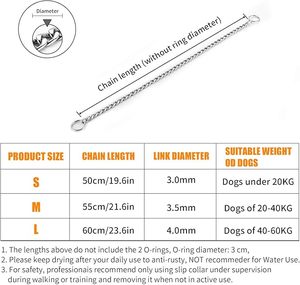 Прочный хромированный регулируемый мягкий ошейник для дрессировки собак с модным животным принтом - Product Image 5