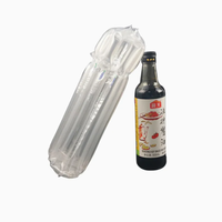 Film protecteur gonflable en PE haute résistance pour bouteilles de vin, écologique et recyclable, pour l'emballage