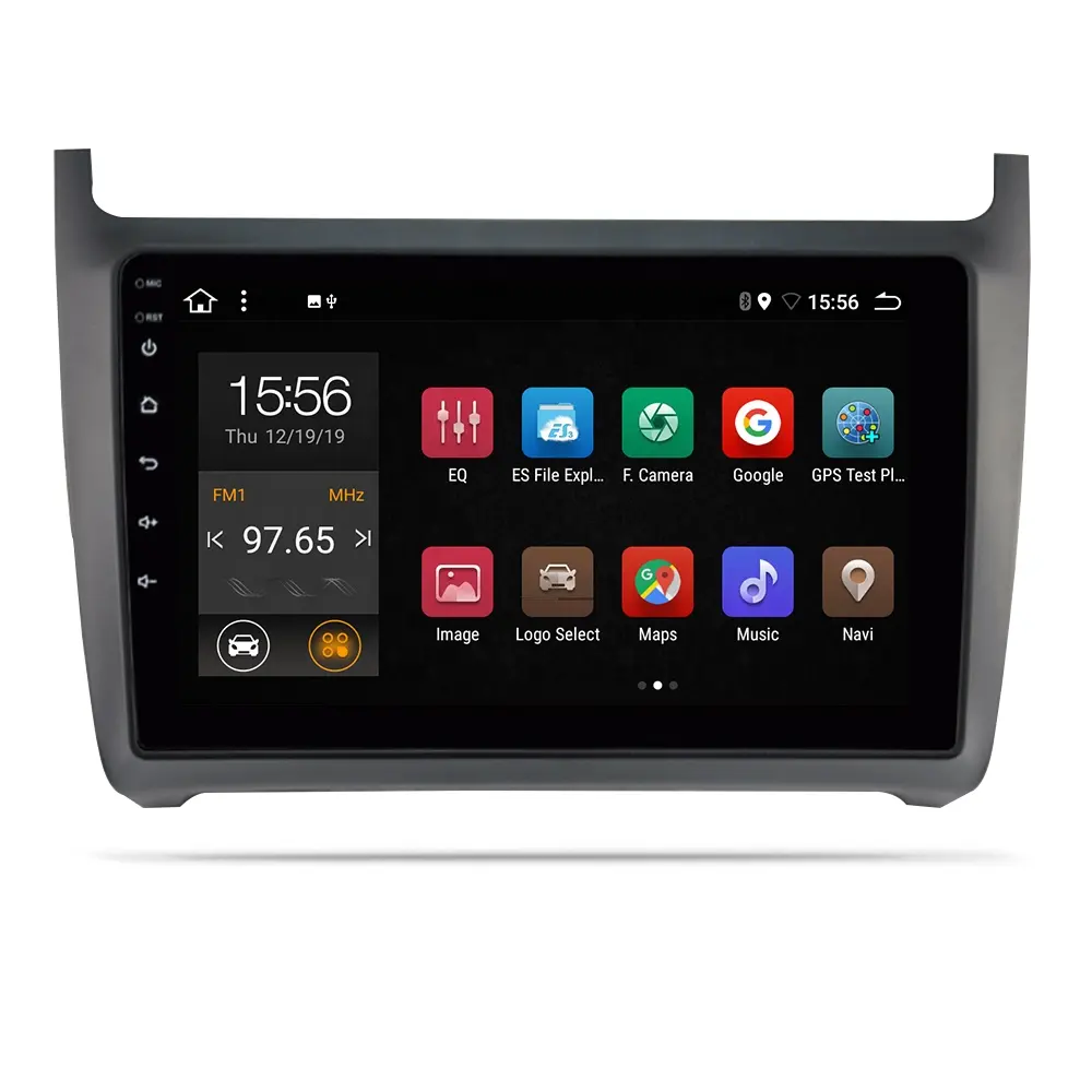 Mcx kit multimídia automotivo, 10.1 polegadas, android 10, dvd player, para volkswagen polo 2011, com wi-fi, gps, rádio, quad-core, tela touch screen