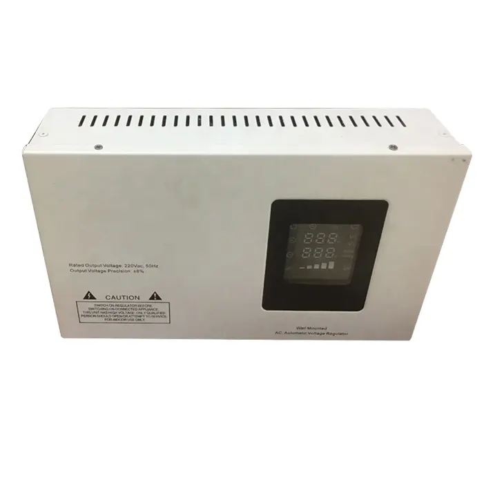 가정 사무실 전원 시스템 1KVA 자동적인 산출 220v 전압 조정기 안정제를 위한 일정한 안정되어 있는 힘