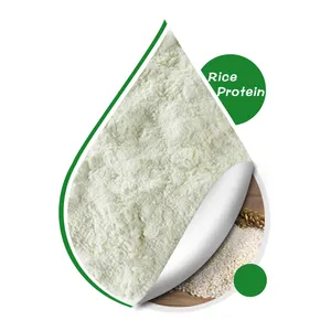 Proteina di riso 80% solubile In acqua di prezzo all'ingrosso del commestibile di alta qualità alla rinfusa