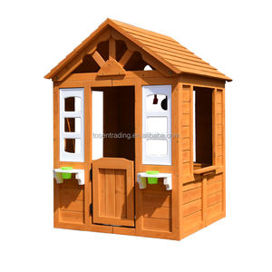 Maisonnette de jeu pour enfants en bois, personnalisable, stable, pour intérieur et extérieur, à prix abordable - Product Image 3