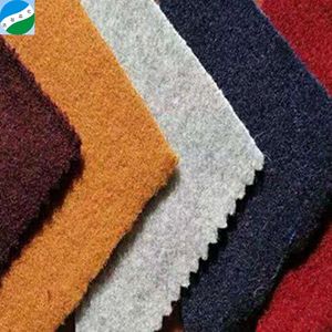 Tissu en <span class=keywords><strong>laine</strong></span> mélinée tricoté en stock pour manteau d'hiver, prix bas, polyester <span class=keywords><strong>laine</strong></span> / polyester, tricot 100% polyester - Product Image 1