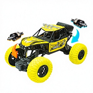 รถของเล่นเด็ก 4WD ออฟโรด RC ดริฟท์ ความเร็วสูง ชาร์จไฟได้ พร้อมรีโมทคอนโทรล ของขวัญสำหรับเด็กชายและเด็กหญิง - Product Image 1